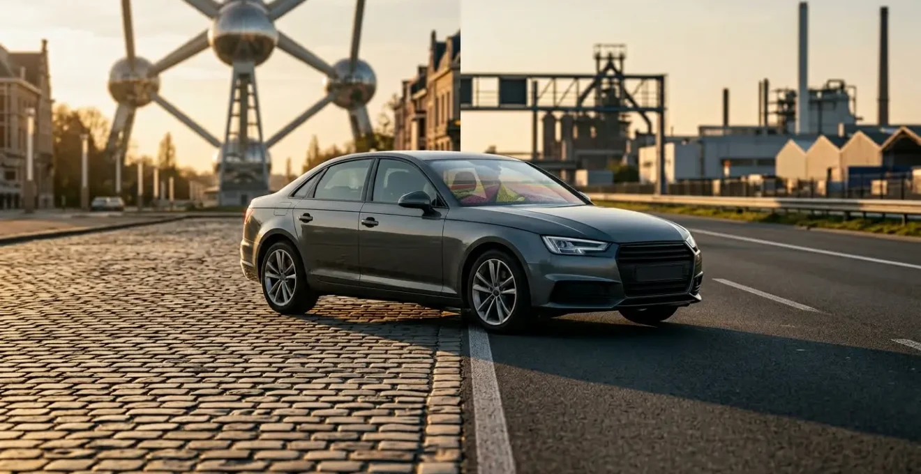 Vergelijking tussen auto import uit België en Duitsland voor Nederland