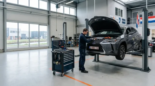 Distributieriem preventief onderhoud in Nederlandse garage