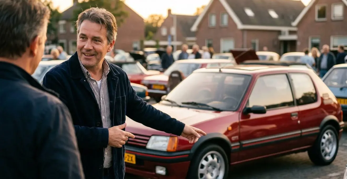Verzameling populaire youngtimers uit de jaren '90 op Nederlands autoplein